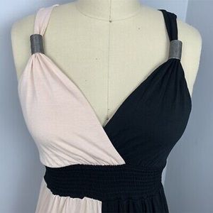 Lascana for Venus Color Block Maxi Dress